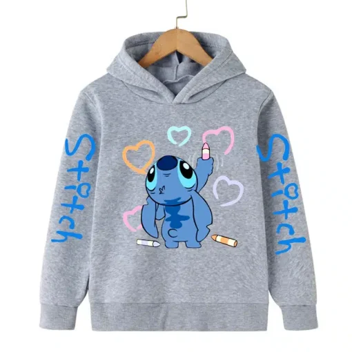 Sweat Capuche Stitch Enfant