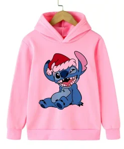 Pull de Noël Stitch Fille