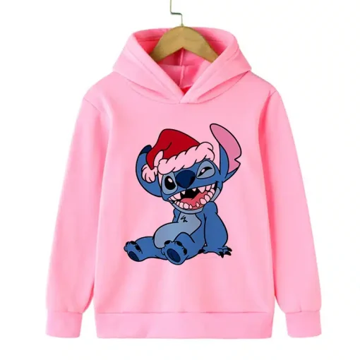 Pull de Noël Stitch Fille