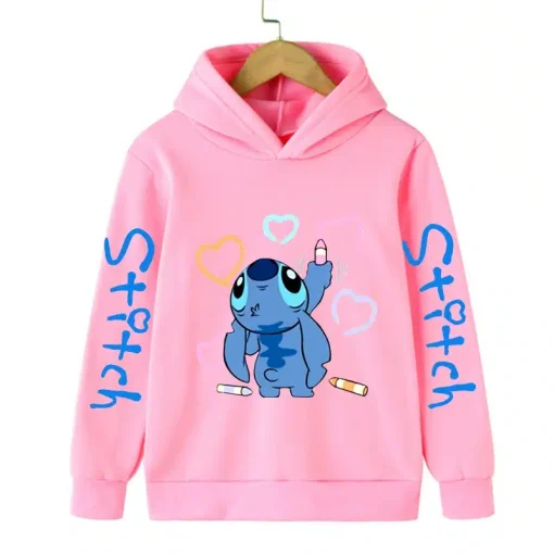 Sweat Capuche Stitch Enfant