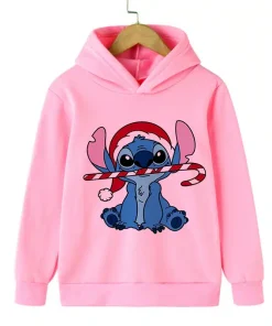 Pull de Noël Stitch Fille
