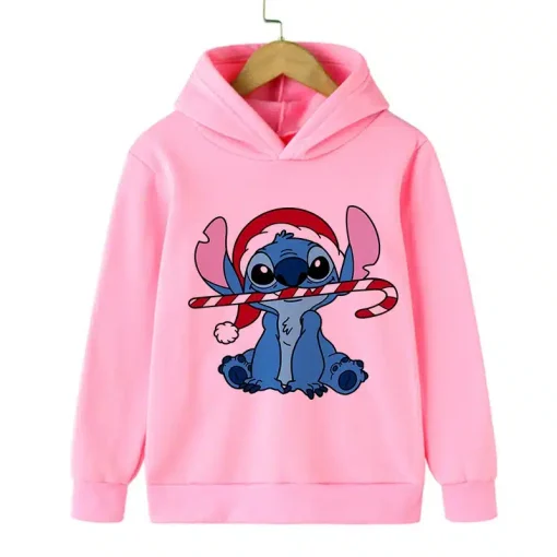 Pull de Noël Stitch Fille