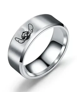 Bague Stitch Acier