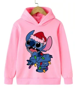Pull de Noël Stitch Fille