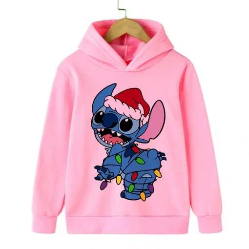 Pull de Noël Stitch Fille