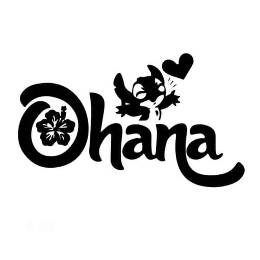 Stickers Stitch Ohana