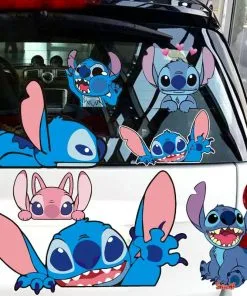 Stickers Stitch Voiture