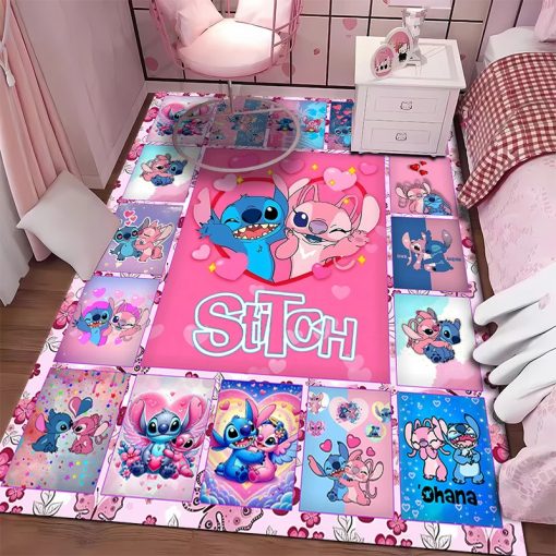 Tapis Stitch et Angel