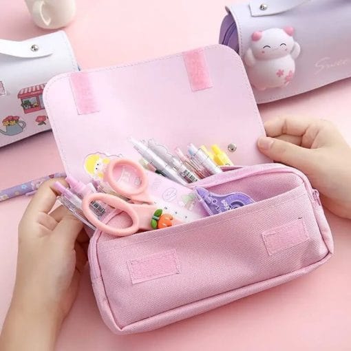 Trousse Scolaire Stitch et Angel