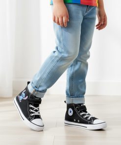 Converse noir Stitch Enfant