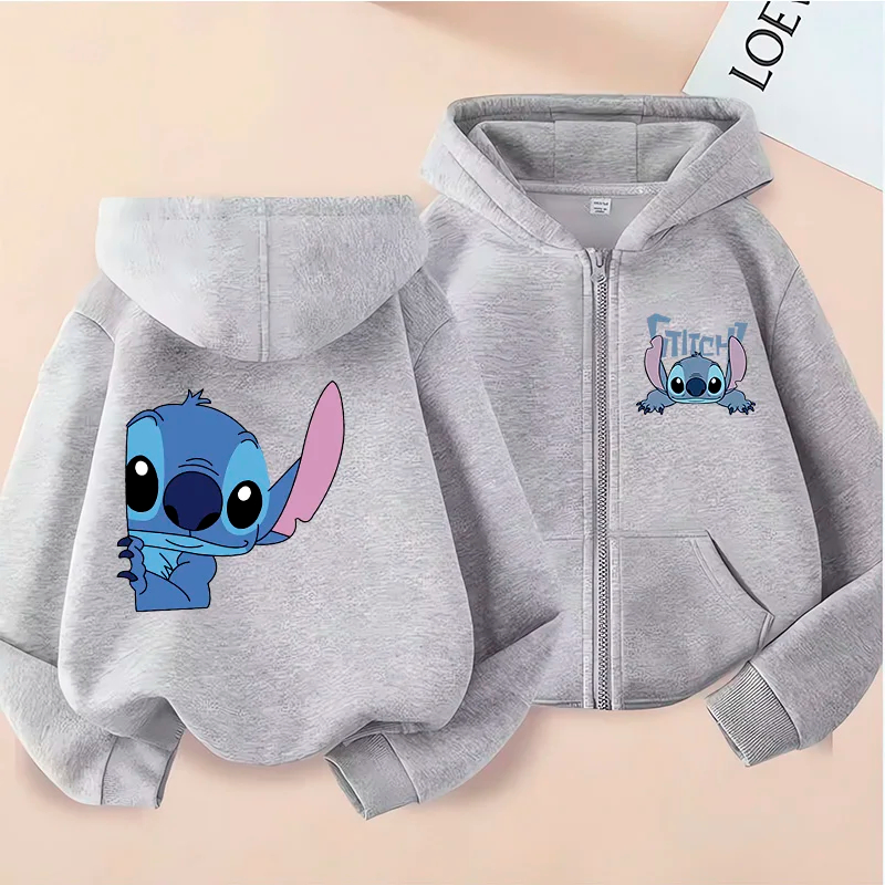 Gilet Stitch 6 gilet stitch gris enfant