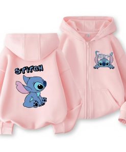 gilet stitch rose enfant