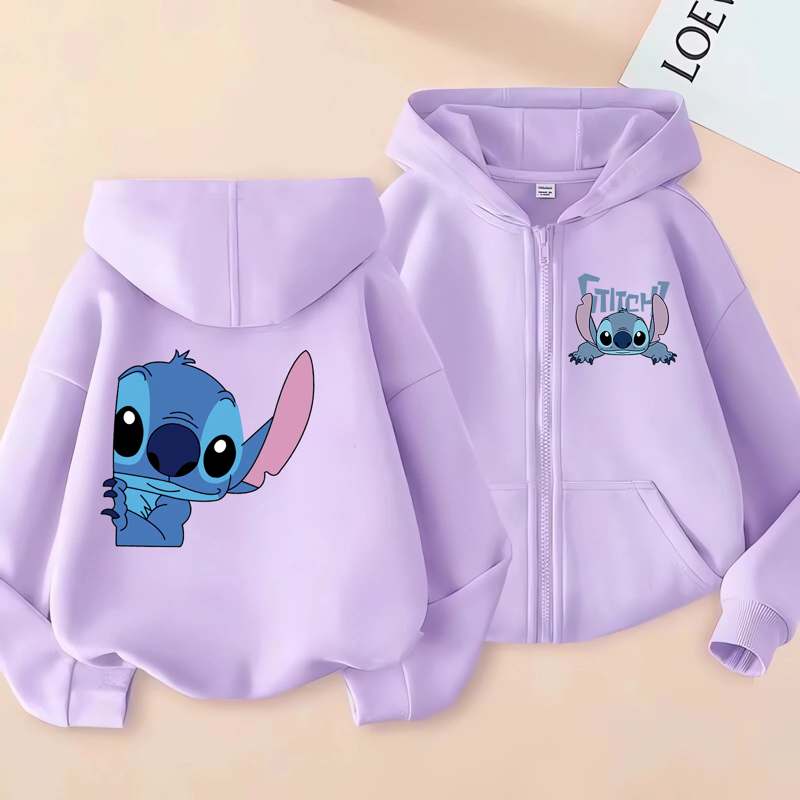 Gilet Stitch 4 gilet stitch violet enfant