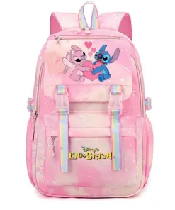 Sac à Dos Scolaire Stitch et Angel