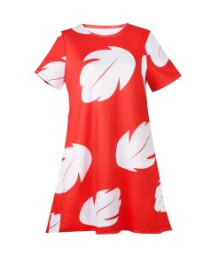 Déguisment Lilo robe rouge