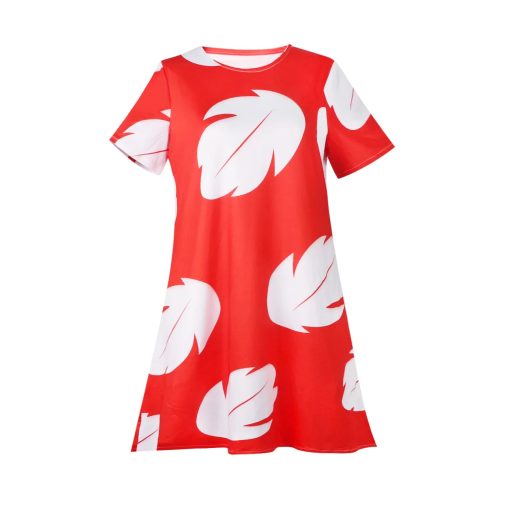 Déguisment Lilo robe rouge