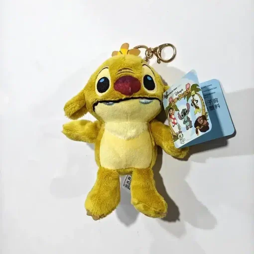 Stitch Jaune Porte Clé