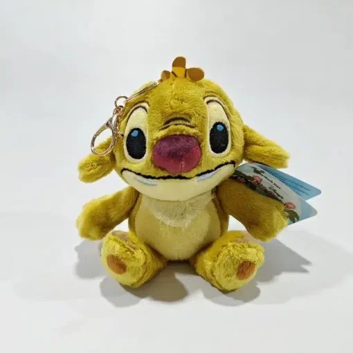 Stitch Jaune Porte Clé