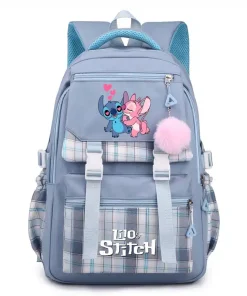 Sac d'École Stitch et Angel