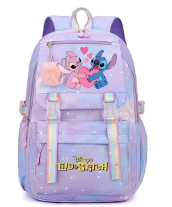 Sac à Dos Scolaire Stitch et Angel