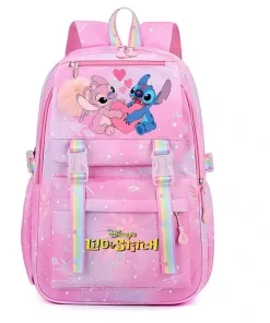 Sac à Dos Scolaire Stitch et Angel