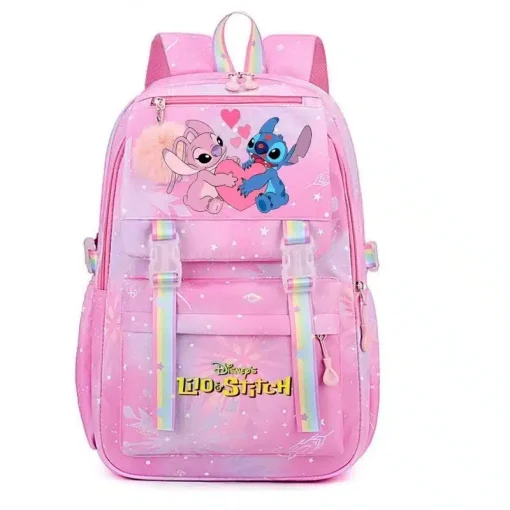 Sac à Dos Scolaire Stitch et Angel
