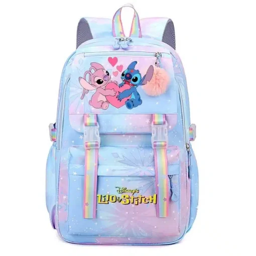 Sac à Dos Scolaire Stitch et Angel