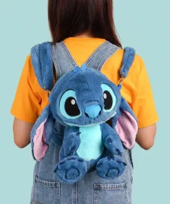 Sac à Dos Peluche Stitch Bleu