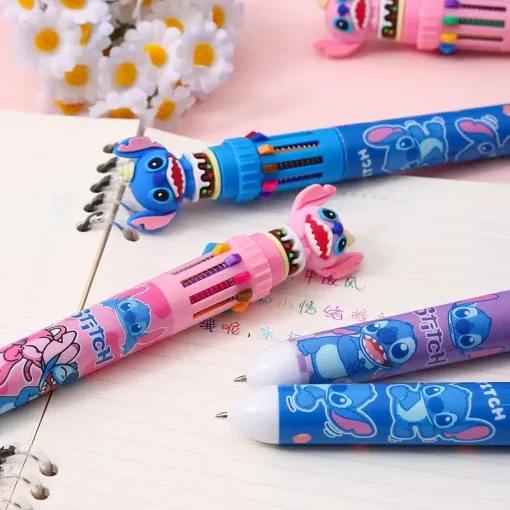 Stylo 4 Couleurs Bic Stitch