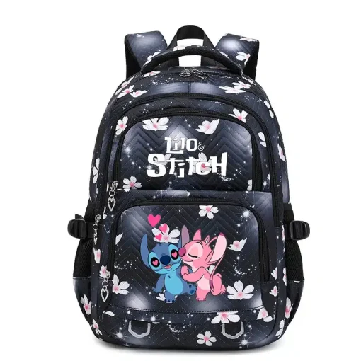 Sac à Dos Cartable Stitch et Angel