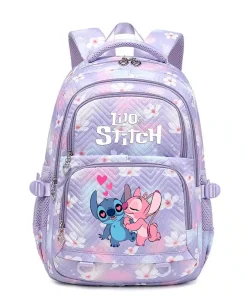 Sac à Dos Cartable Stitch et Angel