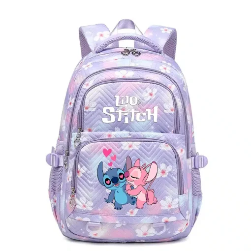 Sac à Dos Cartable Stitch et Angel