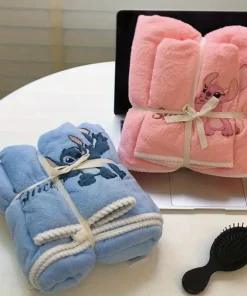 Serviette Stitch et Angel