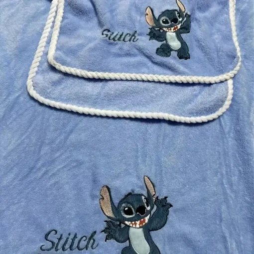 Serviette Stitch et Angel