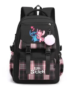 Sac d'École Stitch et Angel