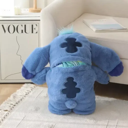 Peluche Stitch avec Couverture