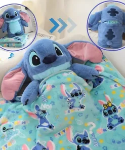 Peluche Stitch avec Couverture