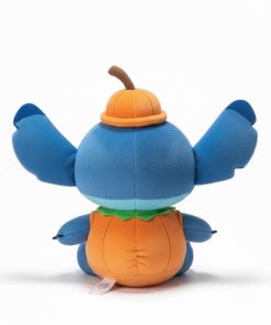 Stitch Citrouille peluche de dos