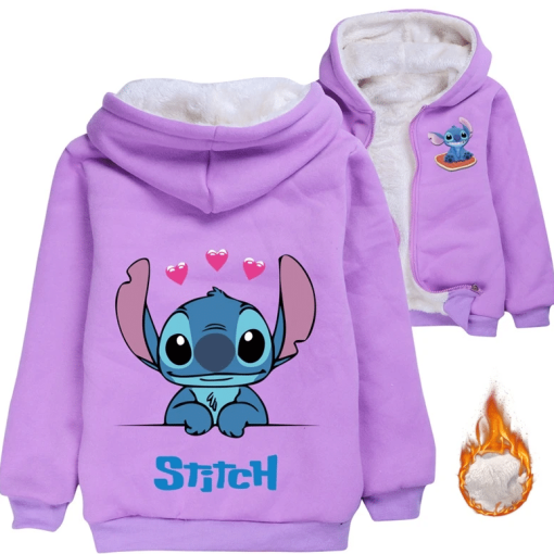 veste Stitch Cœur