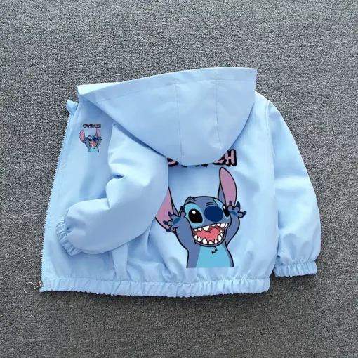 Veste Stitch Bleu