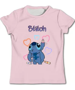 Tee Shirt Stitch Fille 12 ans