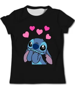 T-Shirt Stitch Fille 10 ans