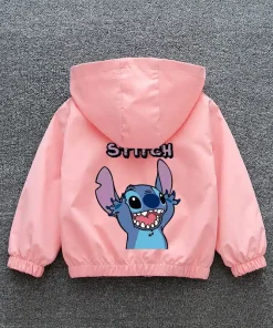 Veste Stitch Bleu