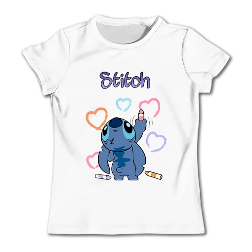 Tee Shirt Stitch Fille 12 ans