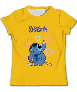 Tee Shirt Stitch Fille 12 ans