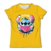 T Shirt Fille Stitch Ohana