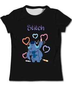 Tee Shirt Stitch Fille 12 ans