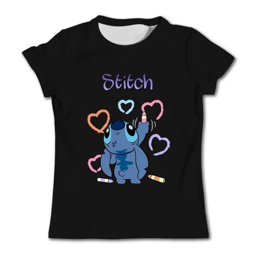 Tee Shirt Stitch Fille 12 ans