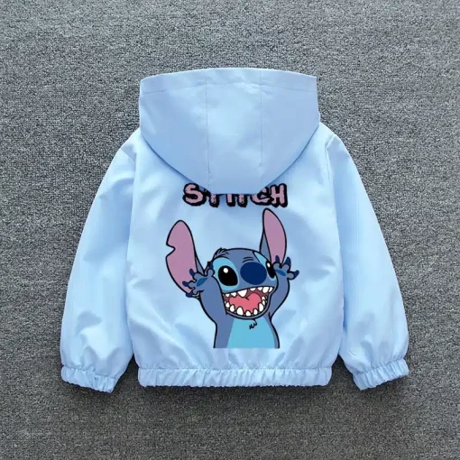Veste Stitch Bleu