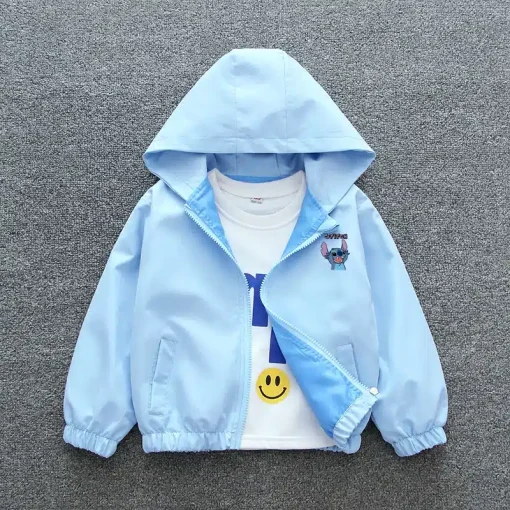 Veste Stitch Bleu